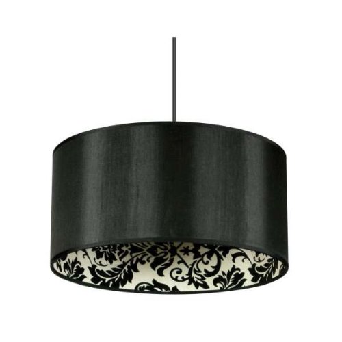 Lampa wisząca walec 1x SEPARTO czarna 8045104 