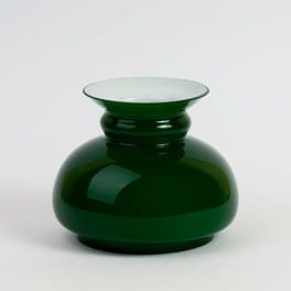 Klosz naftówka 10cm szmaragdowy