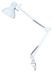 Lampa biurkowa kreślarska LK-1 biała