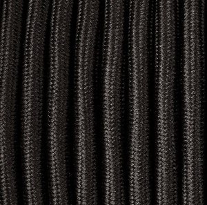 Przewód OMY 2x0,75 mm² w oplocie czarny