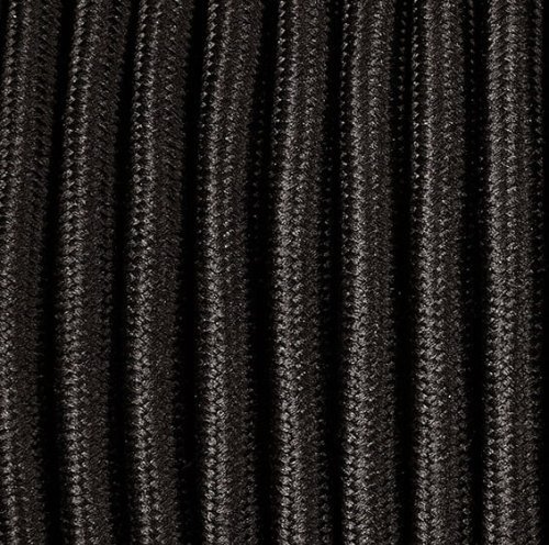 Przewód OMY 2x0,75 mm² w oplocie czarny 
