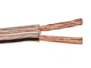 Przewód SMYp 2x0,5 mm² głośnikowy płaski 100mb.