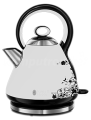 Czajnik bezprzewodowy 1,8L Floral 2300W metal biały 21693  Russell Hobbs 